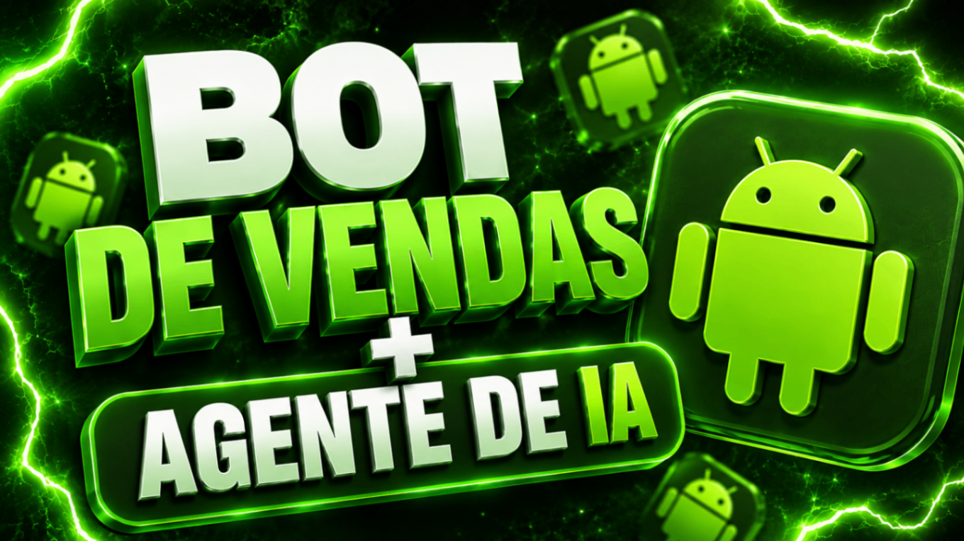 BOT DE VENDAS + AGENTE DE IA
