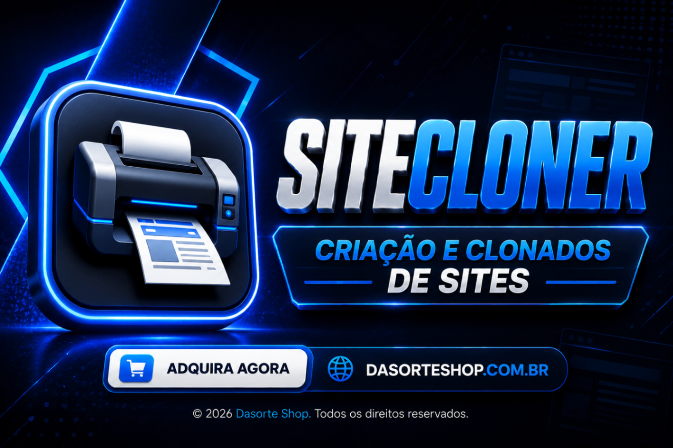 SiteCloner Criação e Clonador de sites