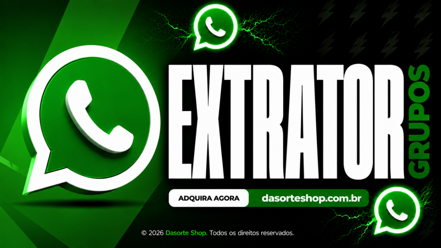 EXTRATOR DE GRUPOS WHATSAPP (PC + ANDROID)