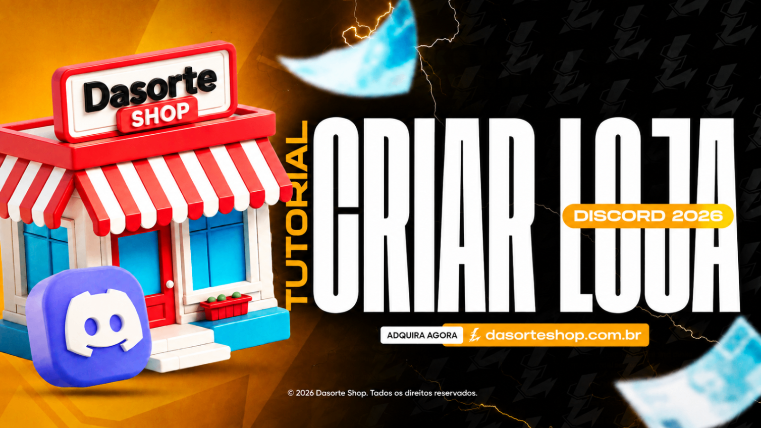 CRIAR LOJA DISCORD CURSO COMPLETO 2026