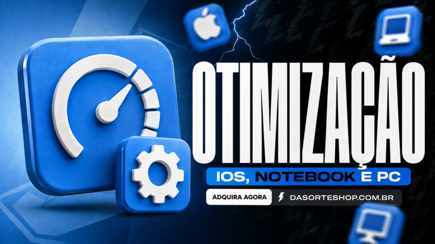 PACK OTIMIZAÇÃO - IOS, NOTEBOOK E PC