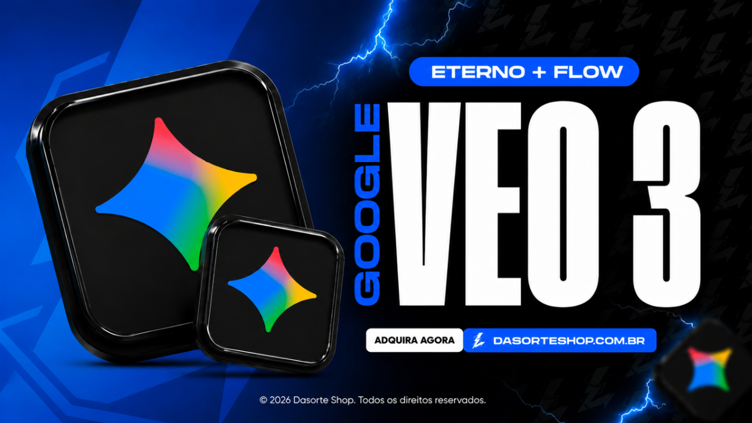 Google Veo 3 Eterno + Flow ( Gerador de Videos )