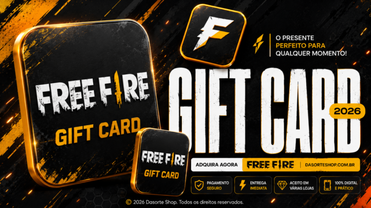 Gerador Gift Card Free Fire