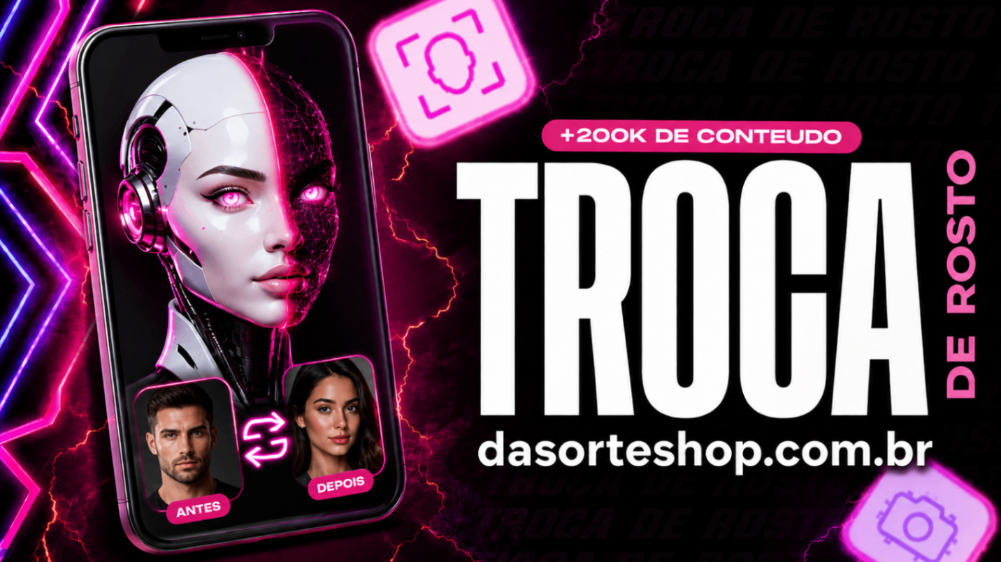 TROCA DE ROSTO EM TEMPO REAL