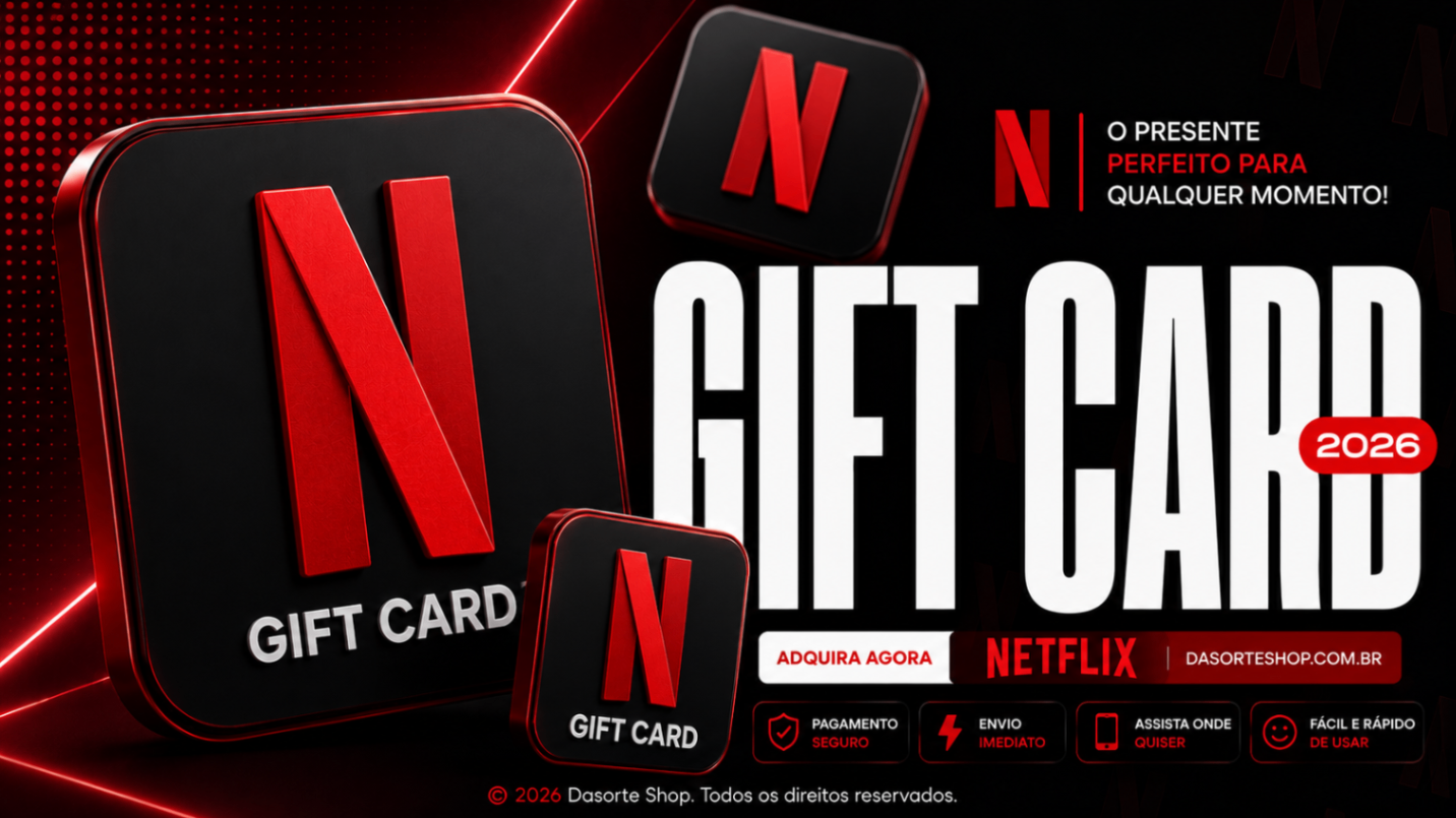 Gerador Gift Card Netflix