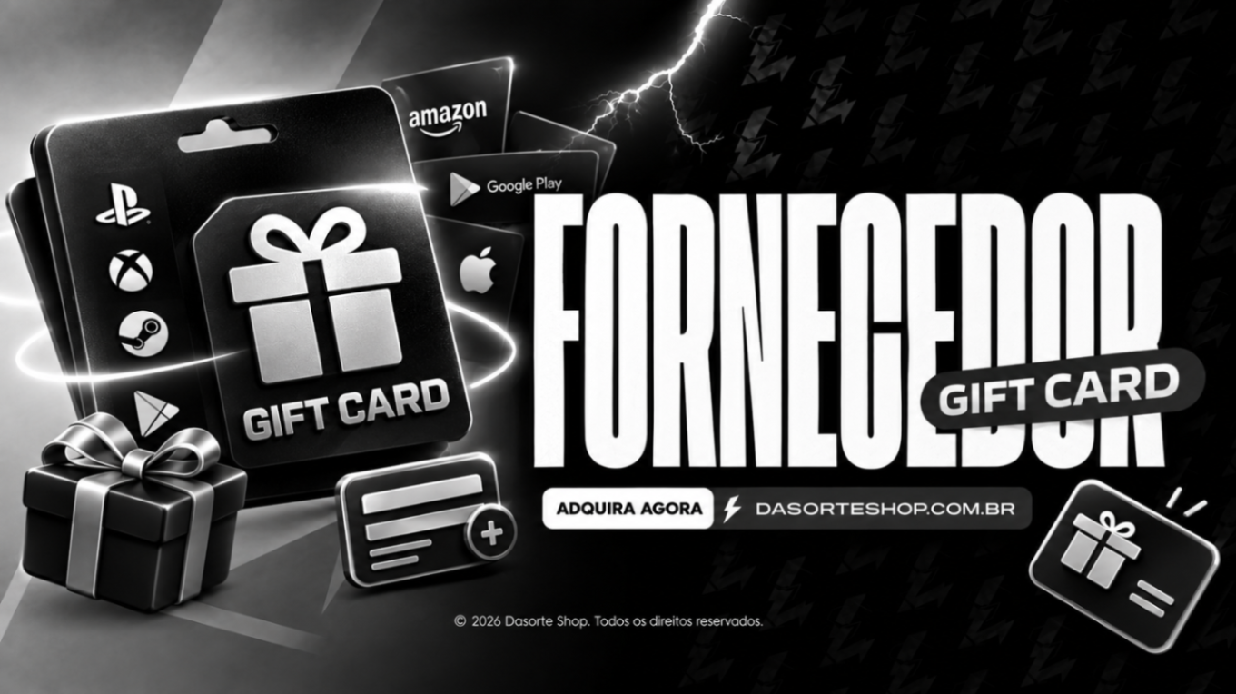 FORNECEDOR DE GIFT CARD