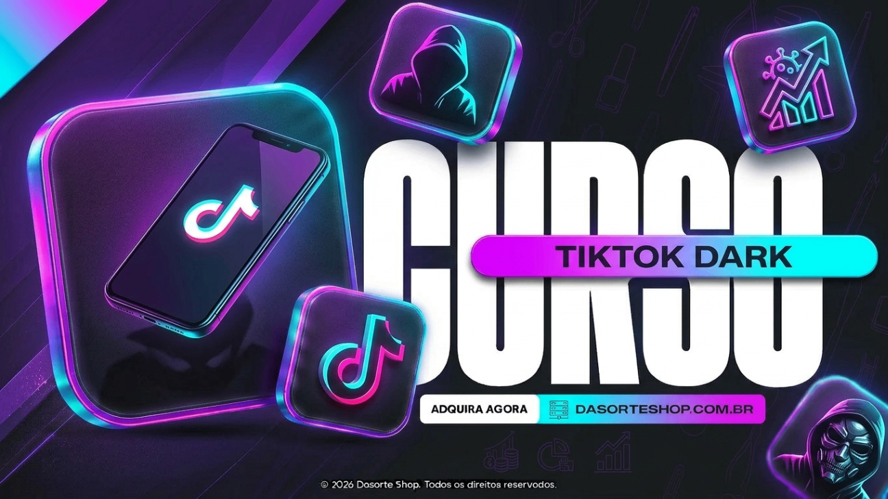 (+20K NO MES) TIKTOK DARK NA GRINGA