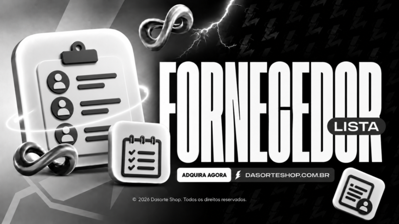 LISTA VIP +100 FORNECEDORES + PAINEL DE RECARGA SIMPLES
